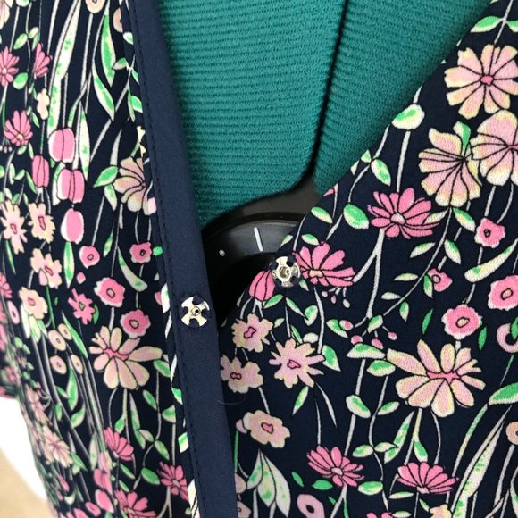 Nanette Lepore Floral Wrap Dress - Picture 4 of 11